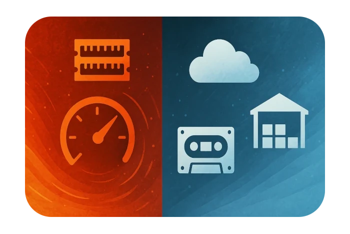 Hot vs Cold Data Tiers: Concepts, Tech Choices & Use-Cases